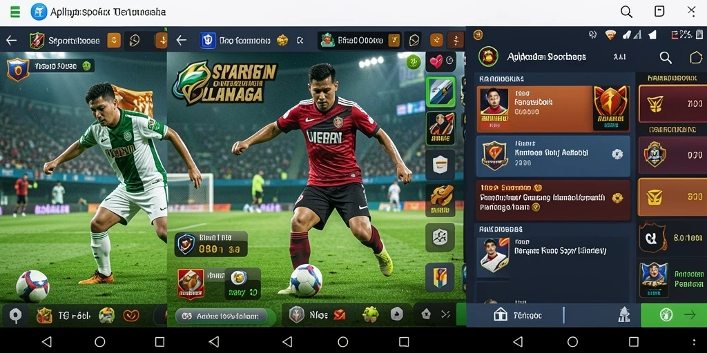 Screenshot D06 menampilkan antarmuka taruhan olahraga yang menarik.