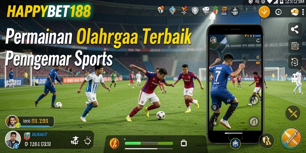 Screenshot gameplay <strong>HAPPYBET188</strong> menunjukkan momen seru dalam taruhan olahraga.
