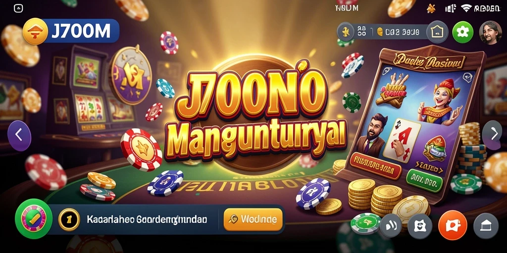 Tampilan permainan slot yang mengasyikkan di J200M.