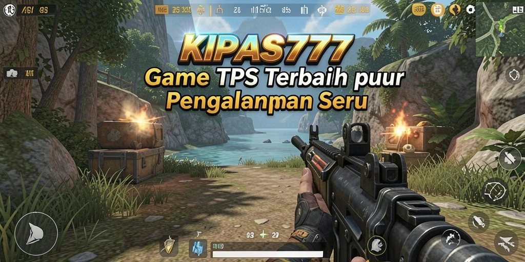 Tampilan gameplay seru dalam KIPAS777 yang menampilkan aksi tembak-menembak.