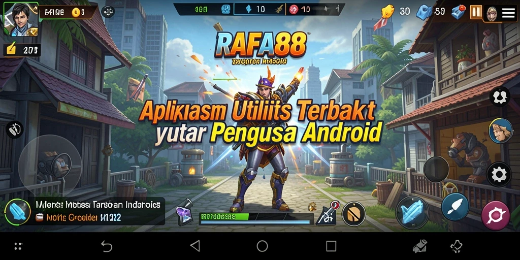 Tampilan antarmuka pengguna RAFA88 yang menarik dan intuitif.