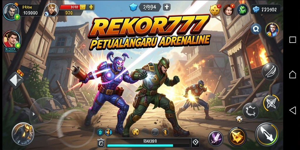 Screenshot gameplay REKOR777 yang menampilkan petualangan mendebarkan.