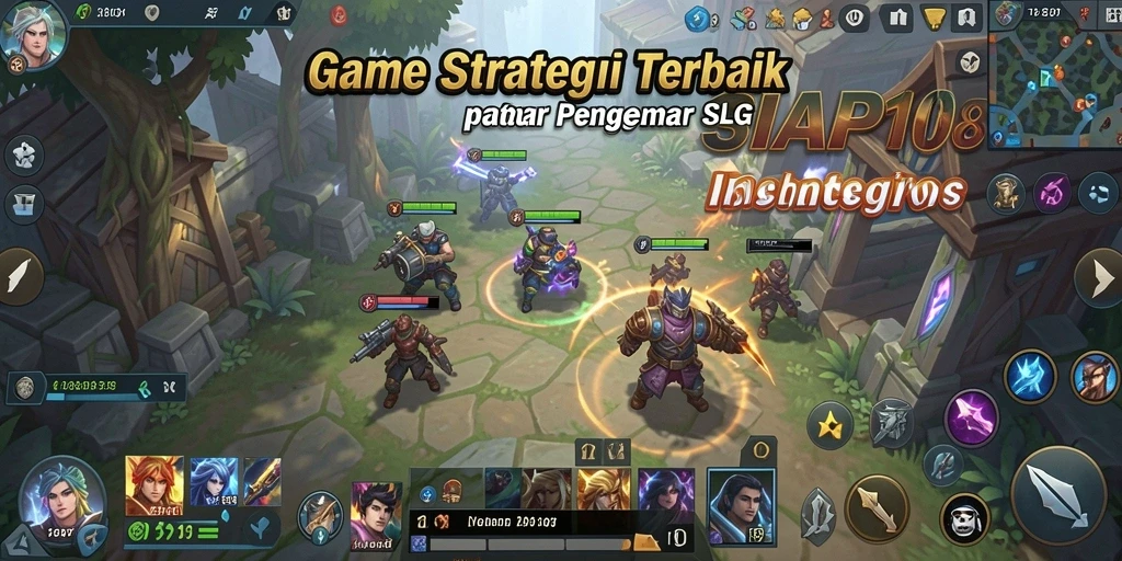 Tangkapan layar SIAP108 menunjukkan pertempuran strategi yang epik.